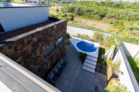 Casa de condomínio à venda com 253m², 3 quartos e 4 vagasVISTA DA SACADA SALA PISO SUPERIOR