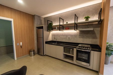Studio para alugar com 26m², 1 quarto e sem vagaEspaço gourmet