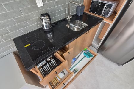 Studio para alugar com 26m², 1 quarto e sem vagaCozinha