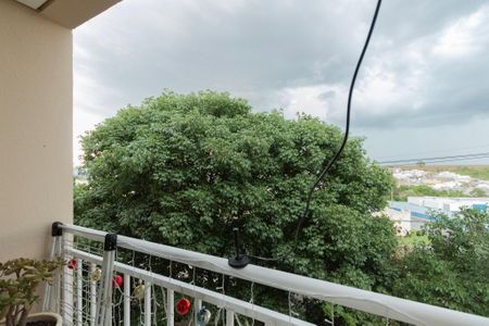 Varanda da Sala de apartamento para alugar com 2 quartos, 60m² em Vanel Ville, Sorocaba