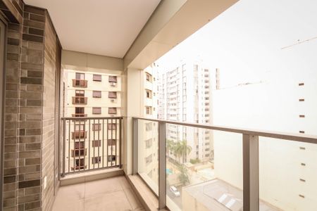 Studio para alugar com 40m², 1 quarto e 1 vagaVaranda