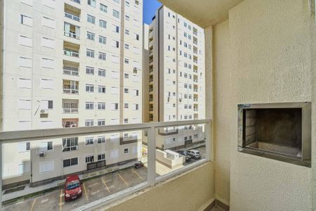 Apartamento para alugar com 45m², 2 quartos e sem vagaSacada