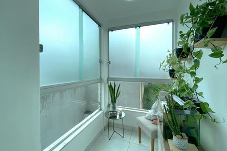 Varanda da Sala de apartamento para alugar com 2 quartos, 73m² em Santa Cruz, Belo Horizonte