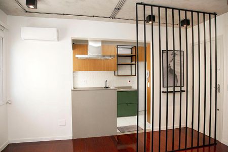Sala de apartamento para alugar com 1 quarto, 45m² em Floresta, Porto Alegre