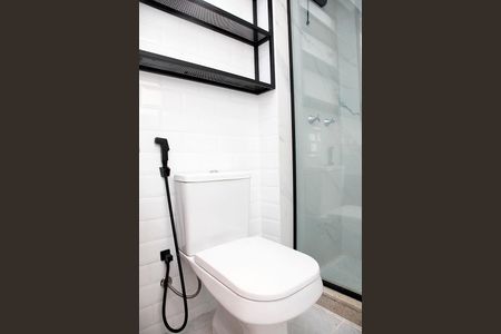 Banheiro Quarto Suíte de apartamento para alugar com 1 quarto, 45m² em Floresta, Porto Alegre