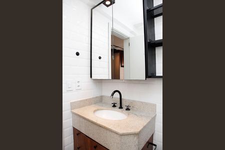 Banheiro Quarto Suíte de apartamento para alugar com 1 quarto, 45m² em Floresta, Porto Alegre