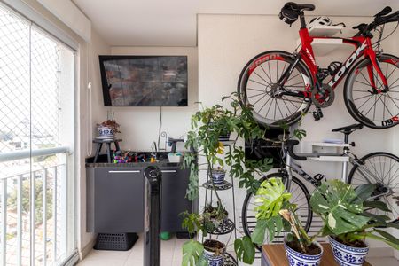 Varanda Gourmet de apartamento para alugar com 2 quartos, 65m² em Vila Ester (zona Norte), São Paulo