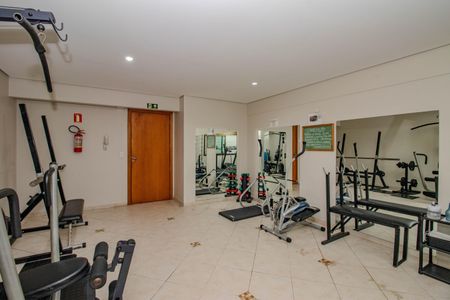 Apartamento para alugar com 75m², 2 quartos e 2 vagas Apartamento para alugar com 75m², 2 quartos e 2 vagasÁrea comum - Academia