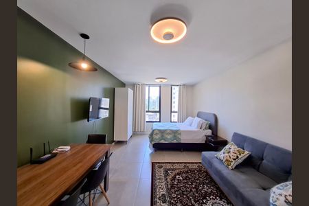 Sala/Quarto  de apartamento para alugar com 1 quarto, 30m² em Centro, Rio de Janeiro