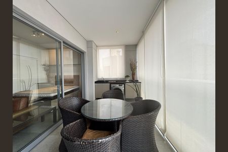 Studio para alugar com 45m², 1 quarto e 1 vagaVaranda