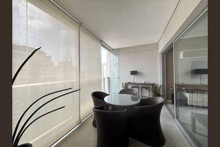 Studio para alugar com 45m², 1 quarto e 1 vagaVaranda