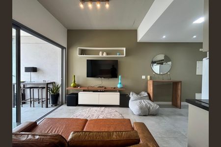 Studio de kitnet/studio para alugar com 1 quarto, 45m² em Indianópolis, São Paulo