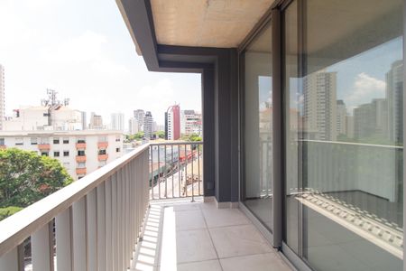 Studio para alugar com 32m², 0 quarto e sem vaga Studio para alugar com 32m², 0 quarto e sem vagaVaranda