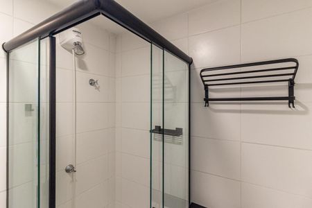 Studio para alugar com 28m², 1 quarto e sem vagaBanheiro