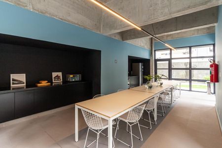 Studio para alugar com 28m², 1 quarto e sem vagaSalão de Festas