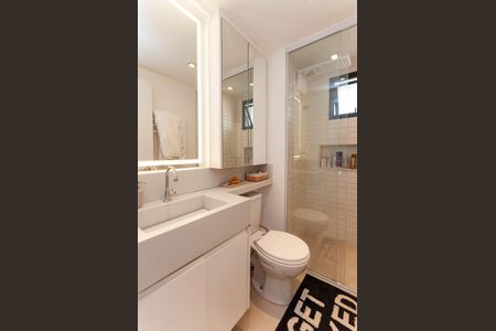 Apartamento para alugar com 42m², 2 quartos e 1 vagaBanheiro Social