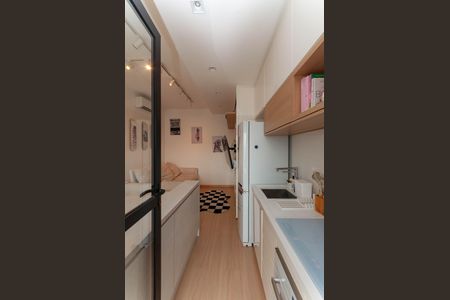 Apartamento para alugar com 42m², 2 quartos e 1 vagaCozinha Americana