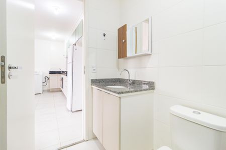 Apartamento para alugar com 34m², 1 quarto e sem vaga Apartamento para alugar com 34m², 1 quarto e sem vagaBanheiro
