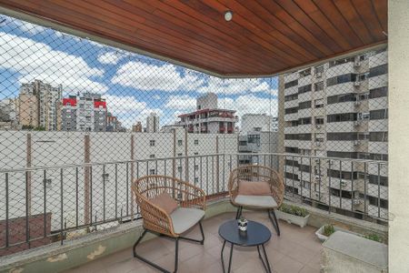 Varanda da Sala de apartamento para alugar com 2 quartos, 80m² em Independência, Porto Alegre