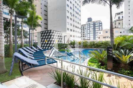 Apartamento à venda com 79m², 1 quarto e 1 vagaPiscina