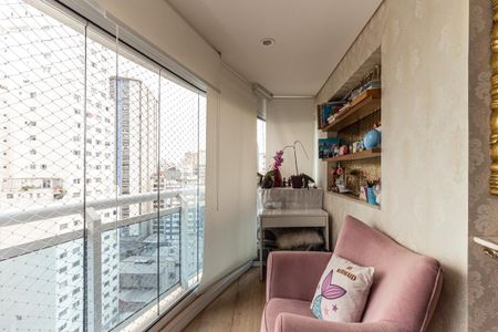 Varanda da Sala de apartamento à venda com 1 quarto, 79m² em Santa Ifigênia, São Paulo