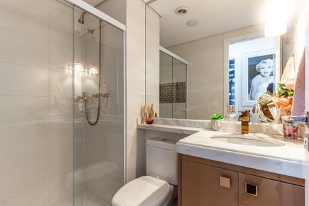 Apartamento à venda com 79m², 1 quarto e 1 vagaBanheiro