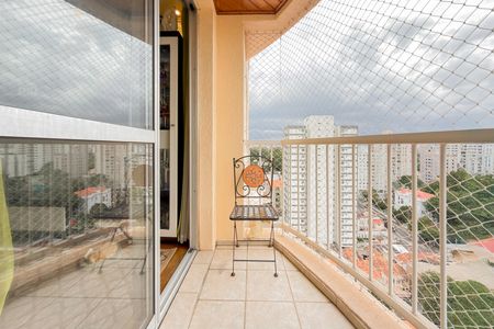 Varanda da Sala de apartamento à venda com 3 quartos, 78m² em Ipiranga, São Paulo
