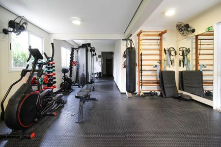 Apartamento para alugar com 52m², 1 quarto e 1 vaga Apartamento para alugar com 52m², 1 quarto e 1 vagaÁrea comum - Academia