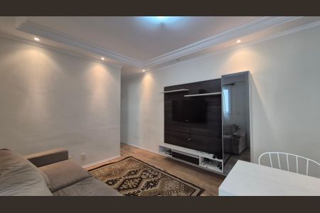 Sala  de apartamento à venda com 2 quartos, 63m² em Vila Homero Thon, Santo André