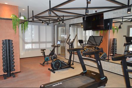 Studio para alugar com 35m², 1 quarto e sem vagaAcademia