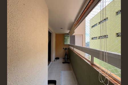Apartamento à venda com 100m², 3 quartos e 2 vagasSacada sala 