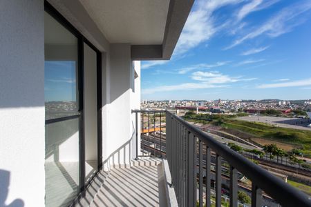 Varanda da Sala  de apartamento para alugar com 2 quartos, 43m² em Vila Campanela, São Paulo