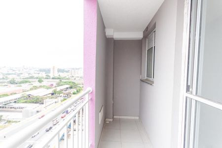 Varanda  de apartamento à venda com 2 quartos, 42m² em Jardim, Santo André