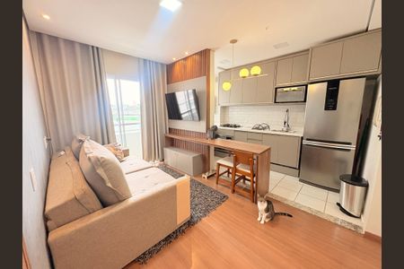 Sala de apartamento à venda com 2 quartos, 47m² em Ponte Sao Joao, Jundiaí