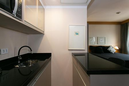 Studio à venda com 30m², 1 quarto e 1 vagaCozinha