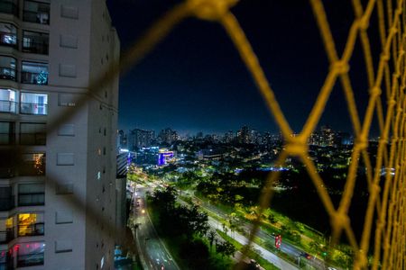 Apartamento à venda com 109m², 2 quartos e 2 vagasVista da varanda