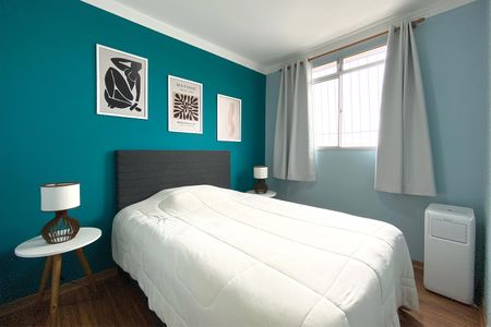 Quarto 1 de apartamento à venda com 2 quartos, 45m² em Diamante, Contagem