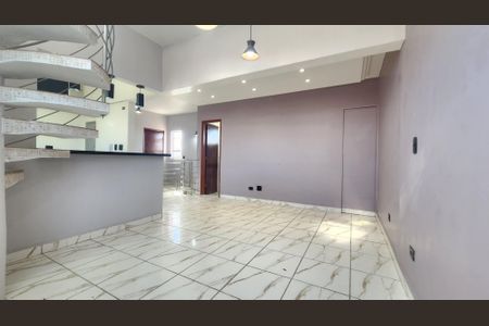 Sala de apartamento para alugar com 3 quartos, 124m² em Macuco, Santos