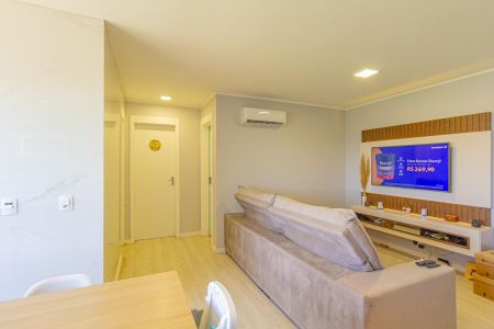 Sala/Cozinha de apartamento para alugar com 2 quartos, 54m² em Fátima, Canoas