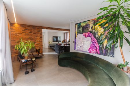 Sala 1 de apartamento à venda com 4 quartos, 155m² em Lourdes, Belo Horizonte