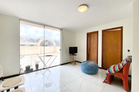 Sala de Estar de apartamento para alugar com 4 quartos, 156m² em Nova Granada, Belo Horizonte