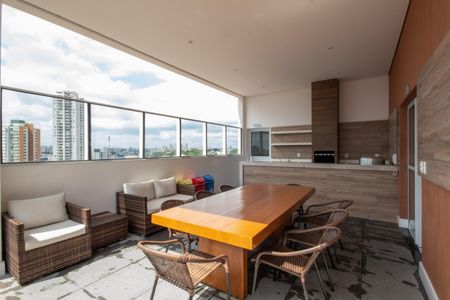 Apartamento para alugar com 46m², 2 quartos e 2 vagas Apartamento para alugar com 46m², 2 quartos e 2 vagasÁrea comum - Churrasqueira