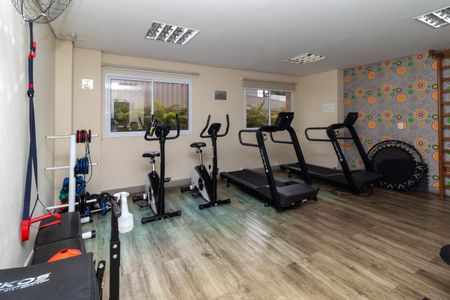 Apartamento à venda com 94m², 2 quartos e 2 vagas Apartamento à venda com 94m², 2 quartos e 2 vagasÁrea comum - Academia