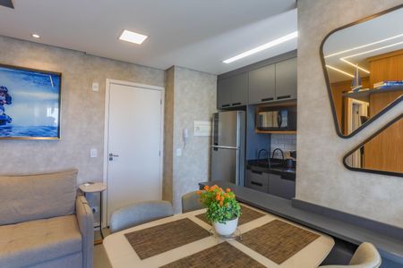 Sala  de apartamento à venda com 2 quartos, 45m² em Centro, Diadema