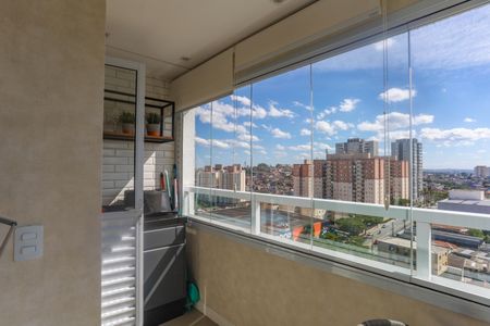 Varanda  de apartamento à venda com 2 quartos, 45m² em Centro, Diadema