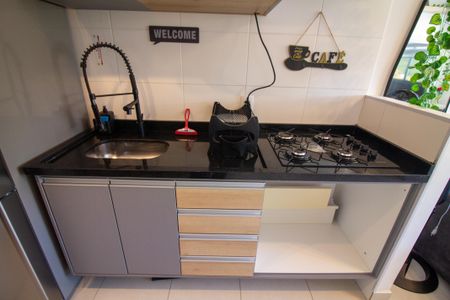 Apartamento para alugar com 28m², 1 quarto e sem vagaCozinha