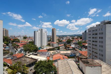 Vista da suíte de apartamento para alugar com 2 quartos, 46m² em Santana, São Paulo