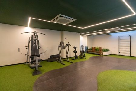 Studio à venda com 29m², 1 quarto e sem vagaÁrea comum - Academia