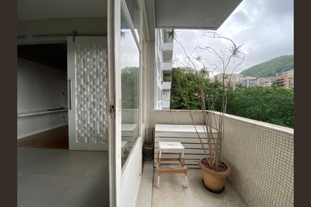 Varanda  de apartamento para alugar com 3 quartos, 138m² em Lagoa, Rio de Janeiro