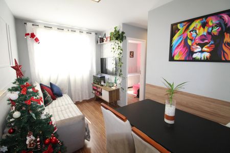 Sala de apartamento para alugar com 2 quartos, 55m² em Parque Industrial, São José dos Campos